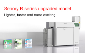 Seaory launches upgraded R-series retransfer card printers R330 and R660，with lighter weight!